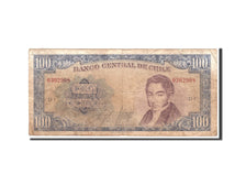 Banknote, Chile, 100 Escudos, Undated, Undated, KM:141a, VG(8-10)