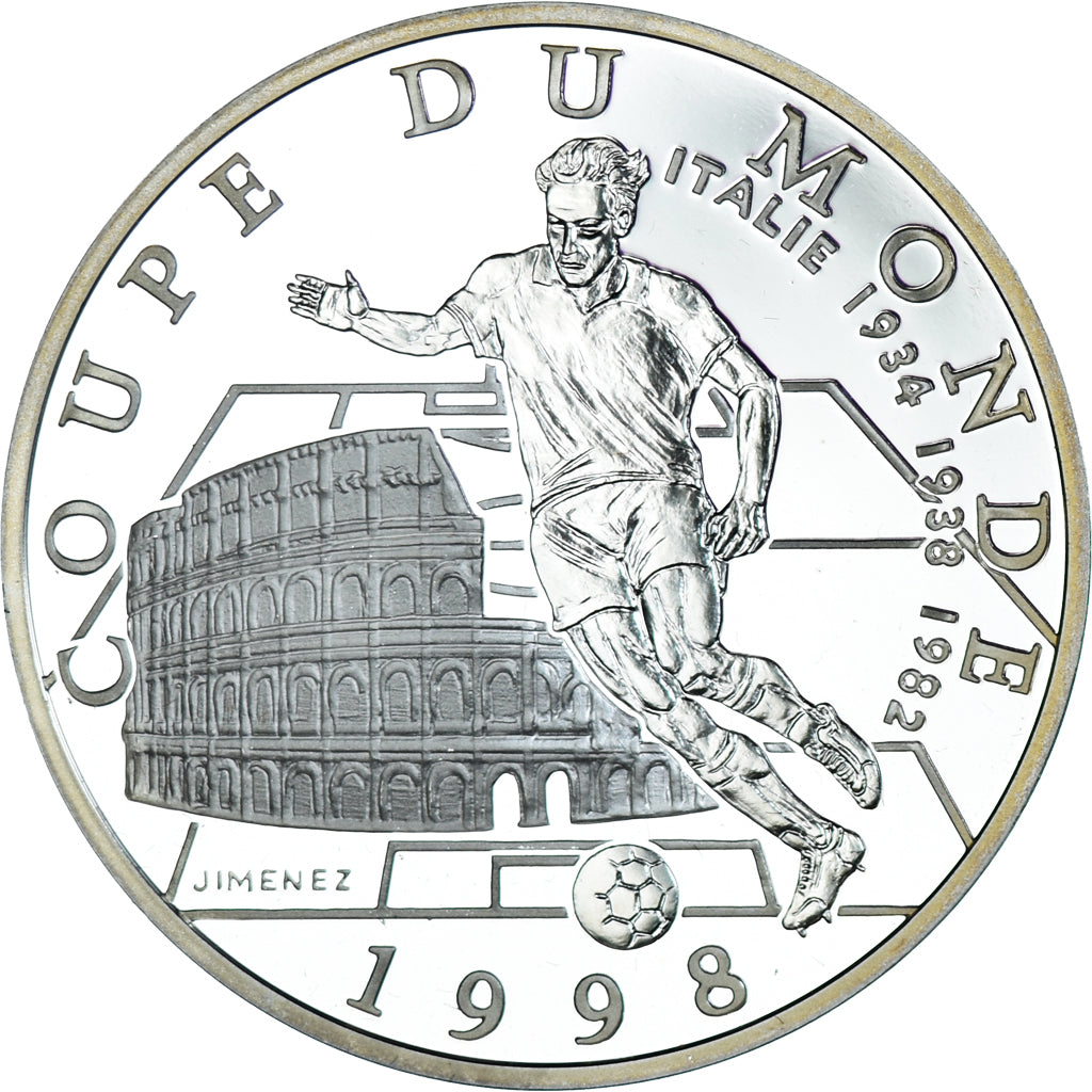 Münze, Frankreich, Coupe du Monde 1998, 10 Francs, 1997, Paris, BE, STGL