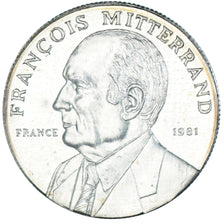 France, Medal, François Mitterrand, Politics, 1981, MS(60-62), Silver