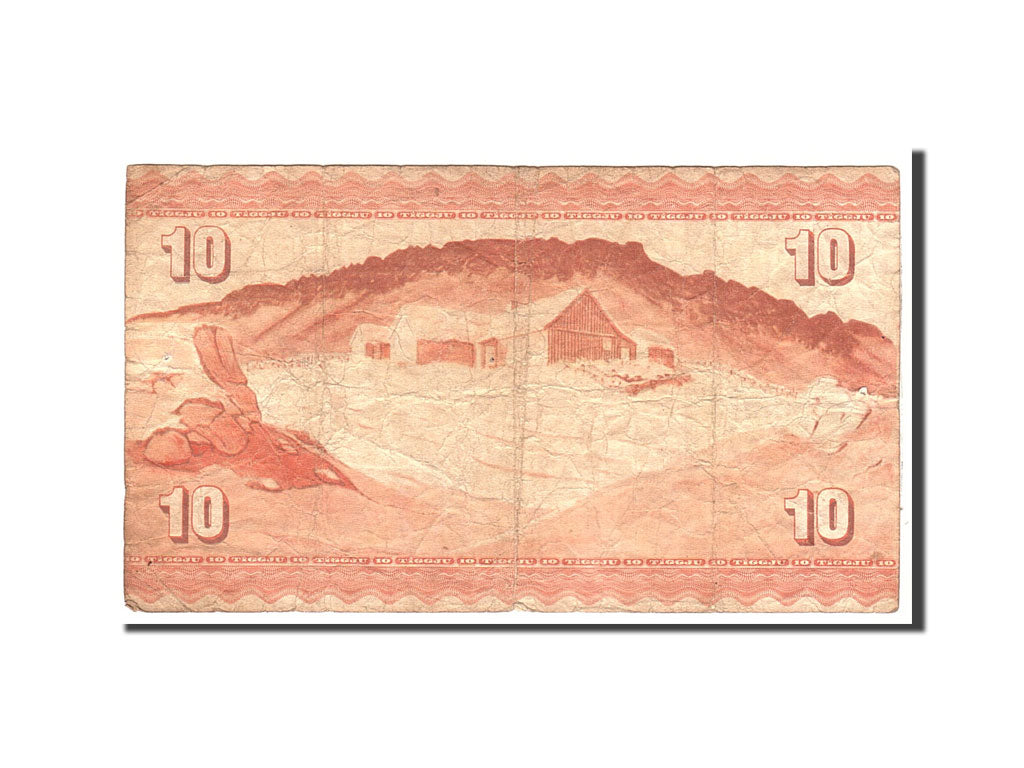 Faeroe Islands, 10 Kronur, 1949, KM:14d, 1949-04-12, VF(20-25)
