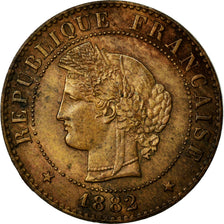 Monnaie, France, Cérès, Centime, 1882, Paris, TTB, Bronze, Gadoury:88