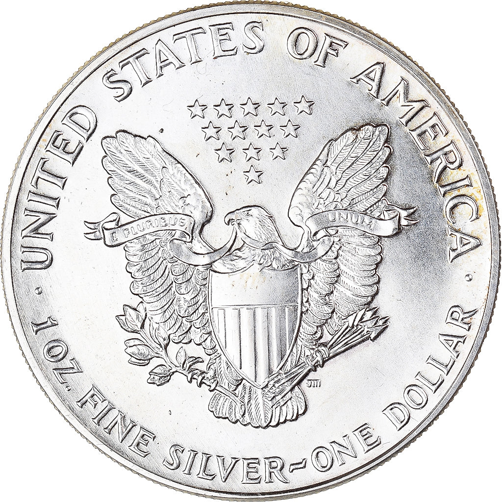 Coin, United States, Dollar, 1988, U.S. Mint, American Silver Eagle, MS(65-70)