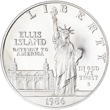 Coin, United States, Statue de la Liberté, Dollar, 1986, U.S. Mint, San
