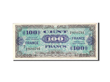 France, 100 Francs, 1944, KM:123a, Undated, EF(40-45)