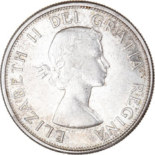 Coin, Canada, Elizabeth II, 50 Cents, 1962, Royal Canadian Mint, Ottawa