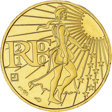 France, Monnaie de Paris, 100 Euro, 2010, Paris, FDC.BU, MS(65-70), Gold