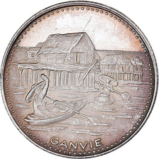 Coin, DAHOMEY, 100 FR.CFA, 1971, AU(50-53), Silver