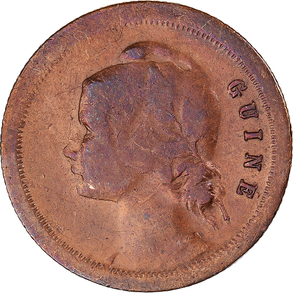 Coin, Guinea-Bissau, 10 Centavos, 1933, VF(30-35), Bronze, KM:2