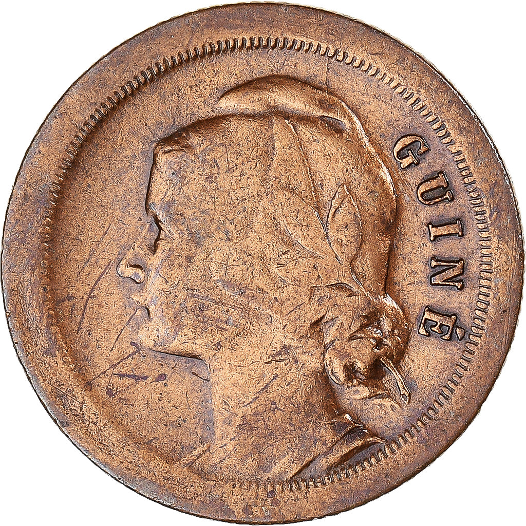 Coin, Guinea-Bissau, 20 Centavos, 1933, VF(30-35), Bronze, KM:3