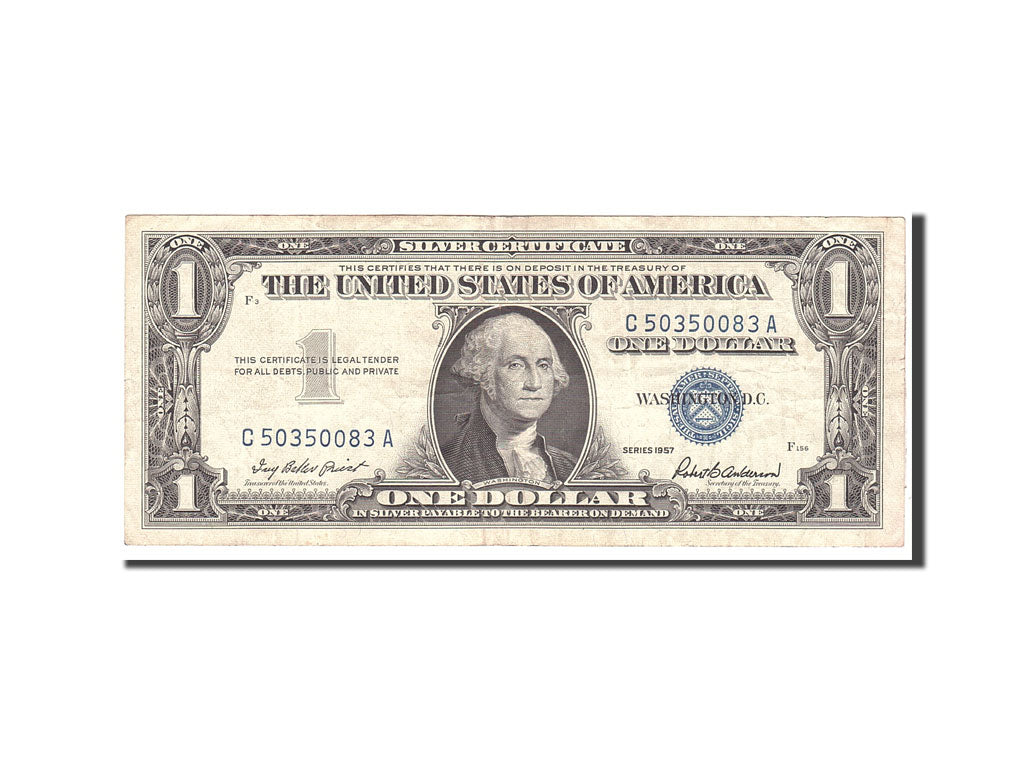 United States, One Dollar, 1957, KM:1462, Undated, VF(30-35)