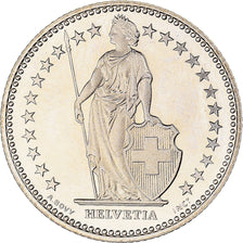 Coin, Switzerland, Franc, 1990, Bern, MS(63), Copper-nickel, KM:24a.3