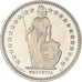 Coin, Switzerland, Franc, 1990, Bern, MS(63), Copper-nickel, KM:24a.3