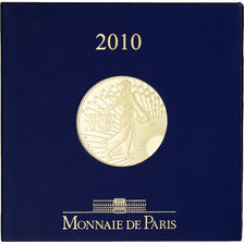 France, Monnaie de Paris, 500 Euro, 2010, Pessac, Semeuse.BU, FDC, Or, KM:1642