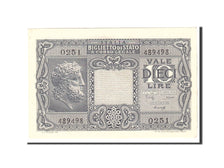 Italy, 10 Lire, 1944, KM:32b, 1944-11-23, EF(40-45)