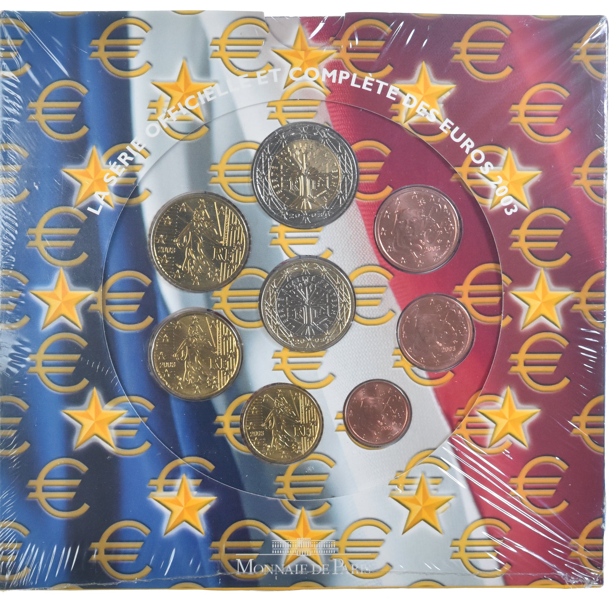 France, Euro-Set, 2003, BU, FDC, Gadoury:page 338