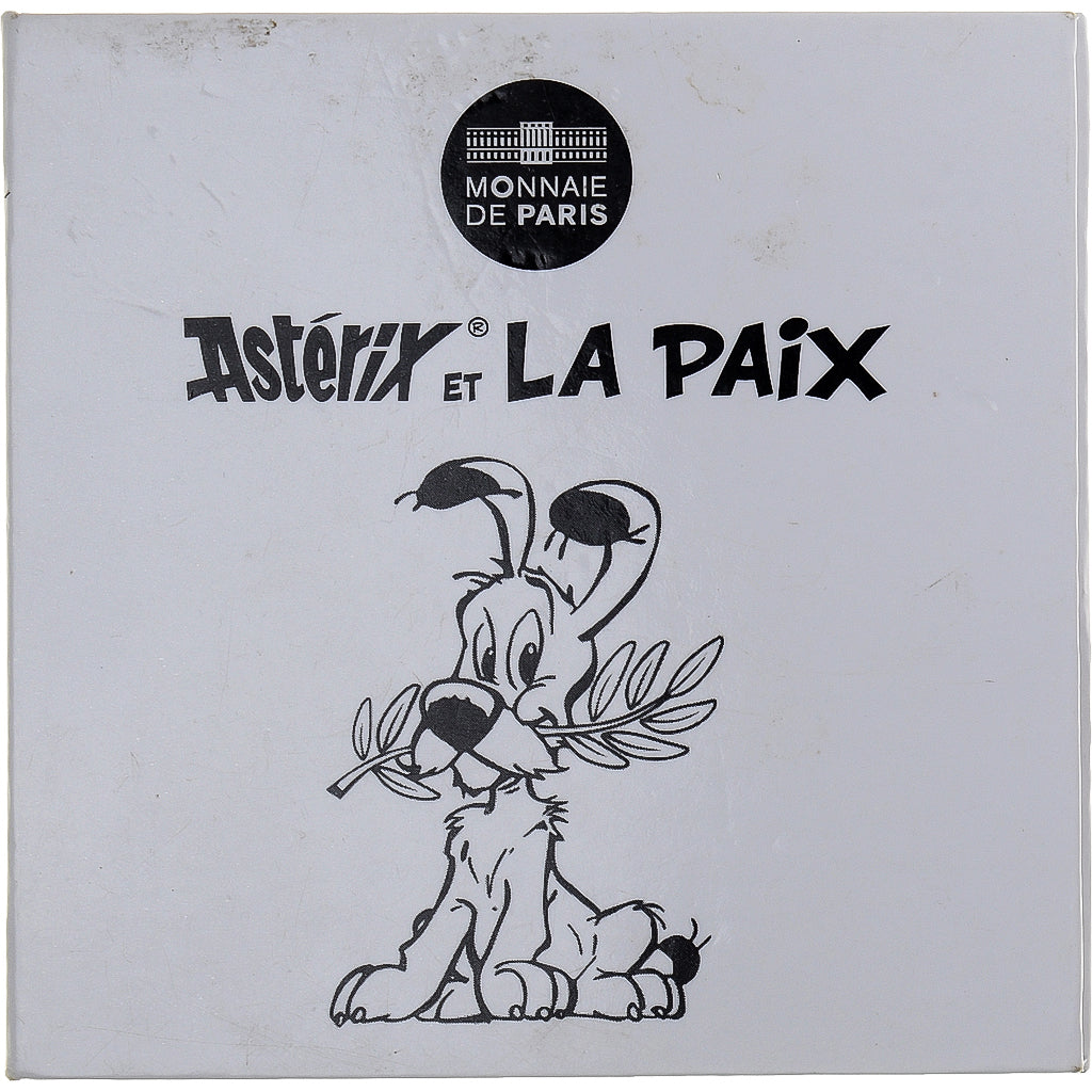 France, 50 Euro, Astérix, Paix, 2015, Paris, FDC, MS(65-70), Silver