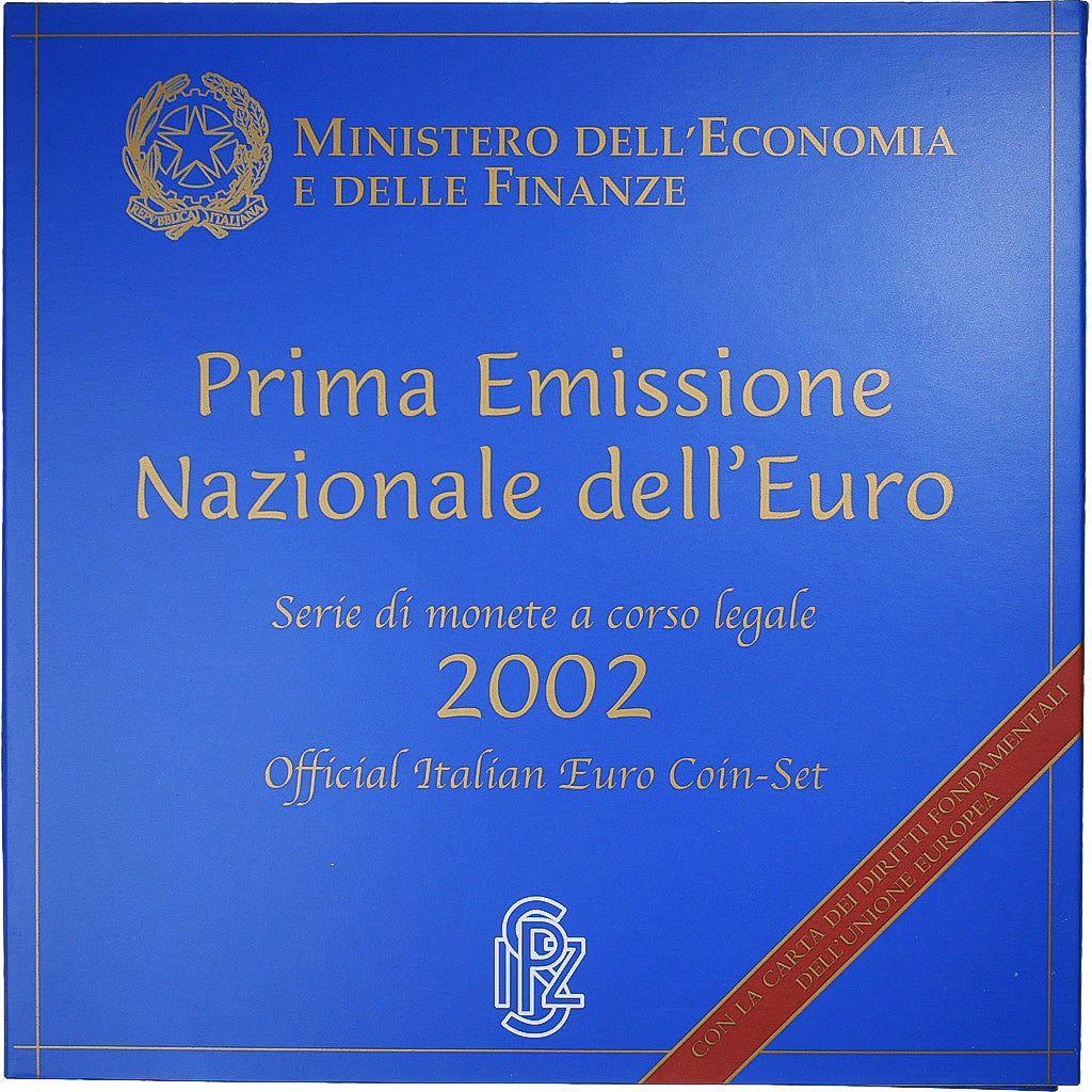 Italy, Set, 2002, Euro-Set.BU, MS(65-70)