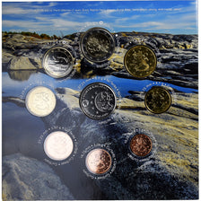 Finland, Set, 2014, PHARE DE ISOKARI.BU.Set euros, MS(65-70)