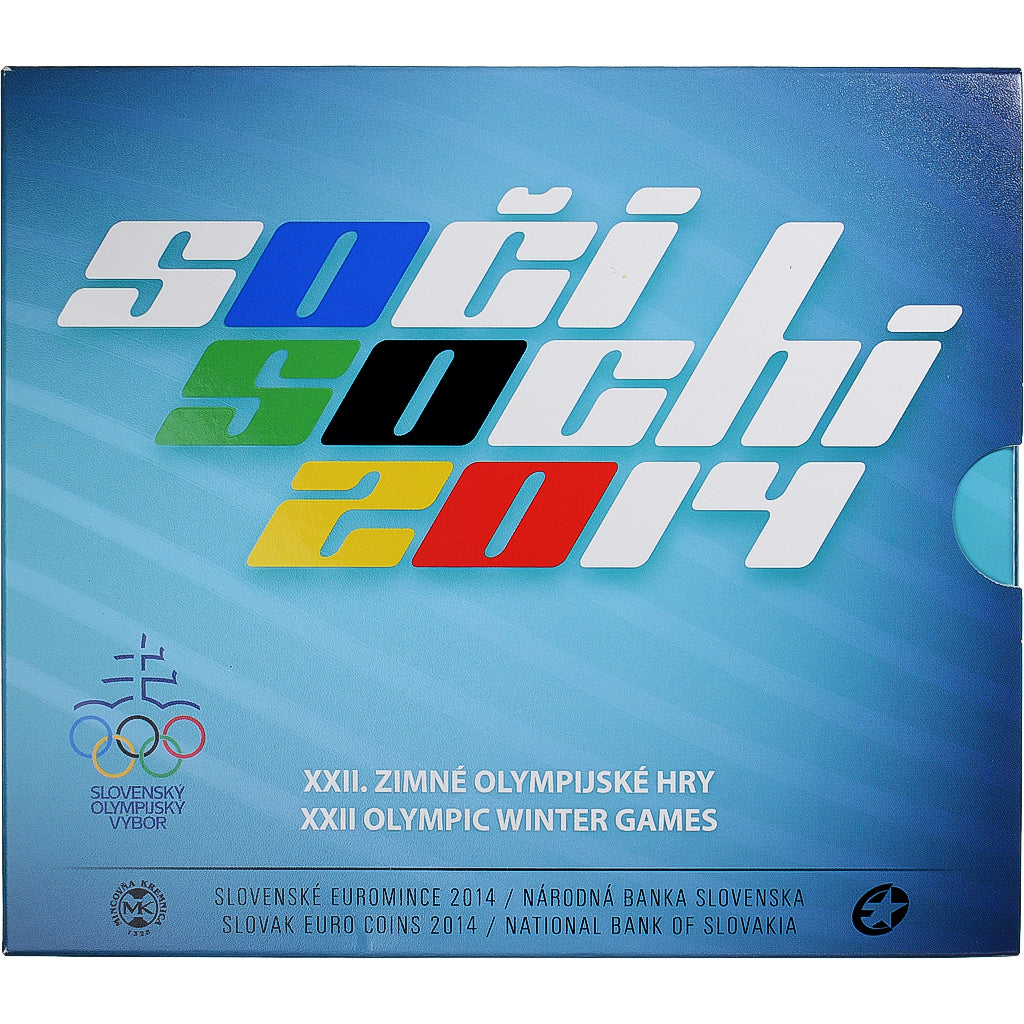 Slowakei, Euro-Set, 2014, BU - JO Sotchi, STGL