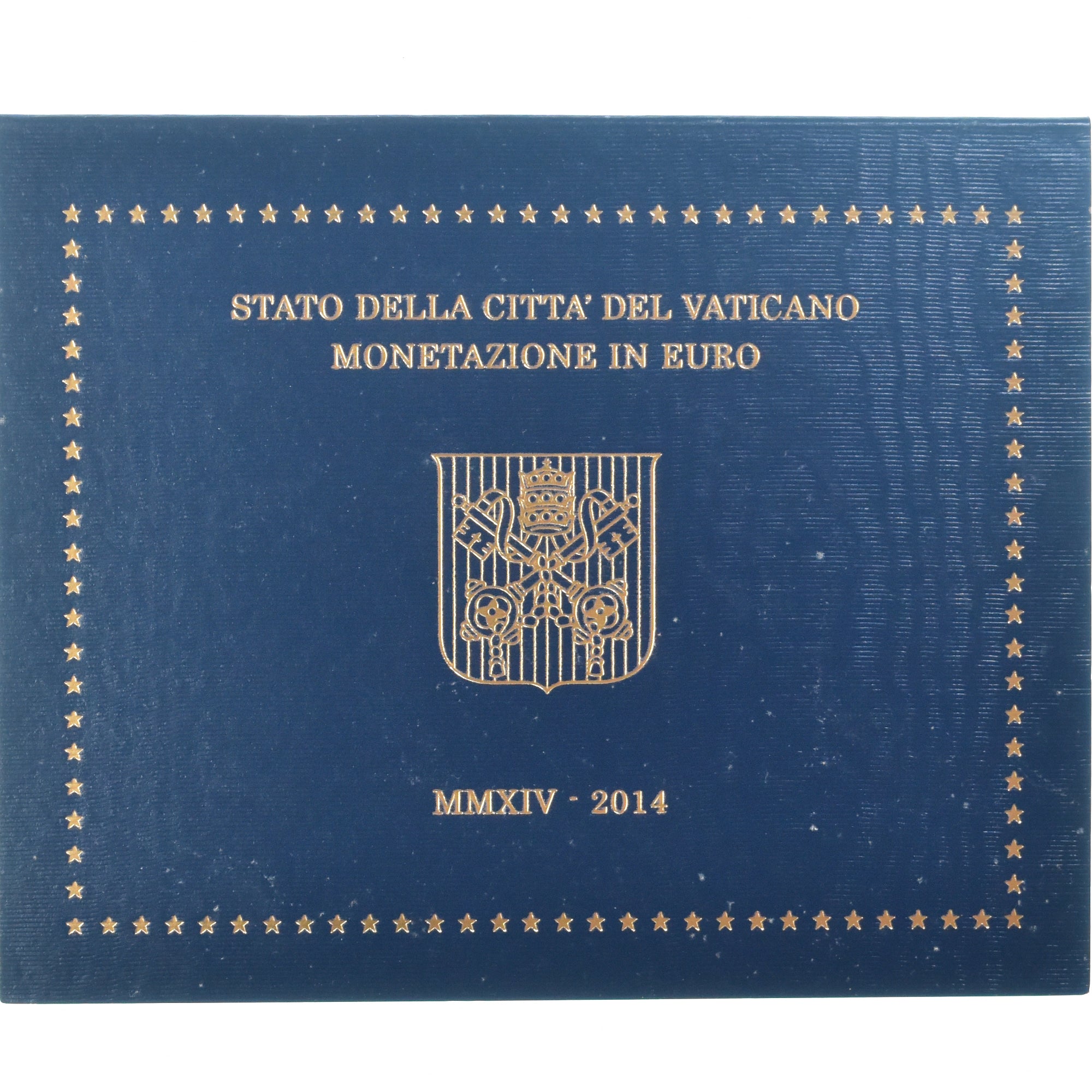 Vatican, 1 Cent to 2 Euro, 2014, BU, MS(65-70)