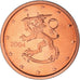 Finland, 2 Euro Cent, 2004, MS(65-70), Copper Plated Steel, KM:99
