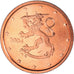 Finland, 2 Euro Cent, 2004, MS(60-62), Copper Plated Steel, KM:99