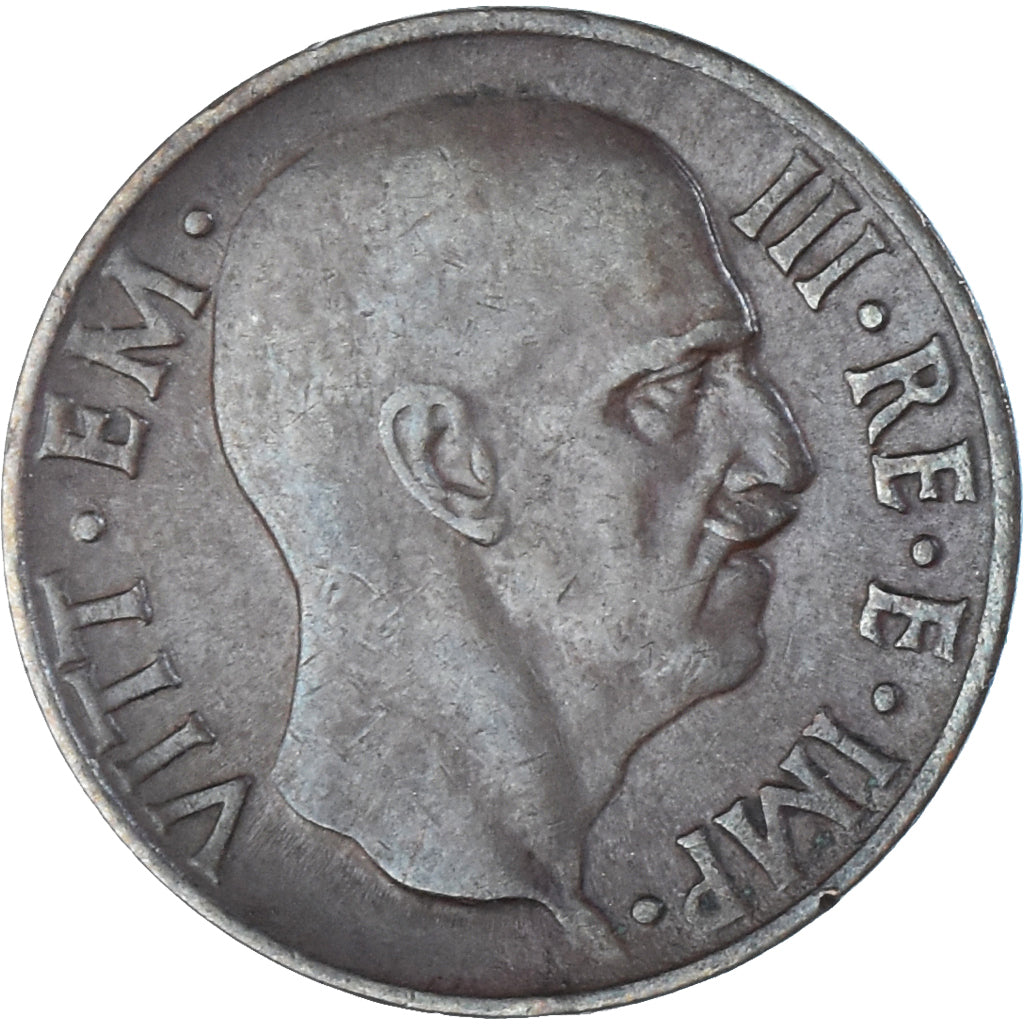 Monnaie, Italie, Vittorio Emanuele III, 5 Centesimi, 1937, Rome, TTB, Bronze