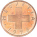 Monnaie, Suisse, Rappen, 1976, Bern, BE, TTB+, Bronze, KM:46