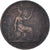 Moneta, Wielka Brytania, Victoria, Farthing, 1872, EF(40-45), Brązowy, KM:747.2