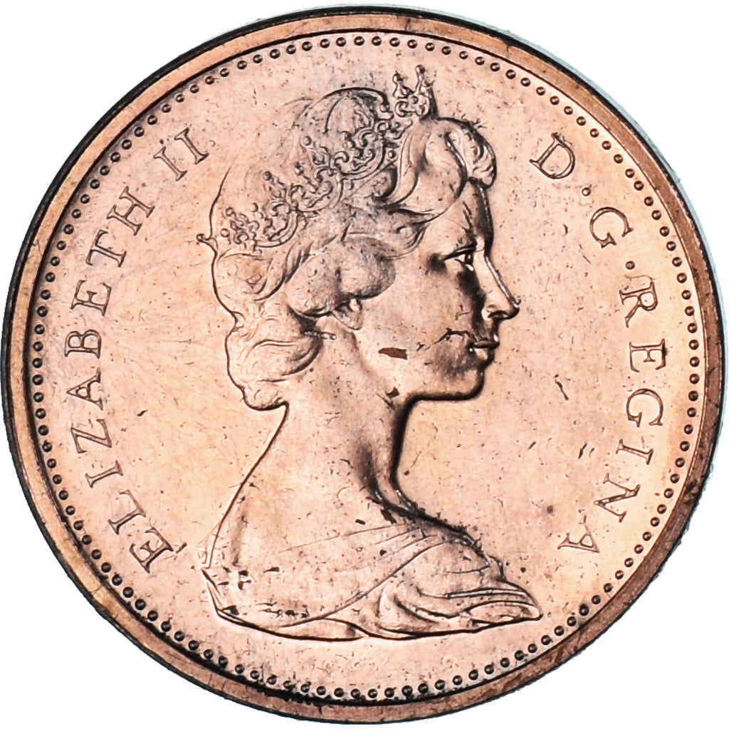 Moneta, Canada, Cent, 1973, Royal Canadian Mint, AU(50-53), Brązowy, KM:59.1