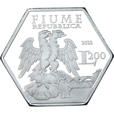 Coin, Croatia, 200 Lire, 2022, Free State of Fiume.BE, MS(65-70), Cupronickel