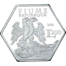 Moneta, Chorwacja, 200 Lire, 2022, Free State of Fiume.BE, MS(65-70)