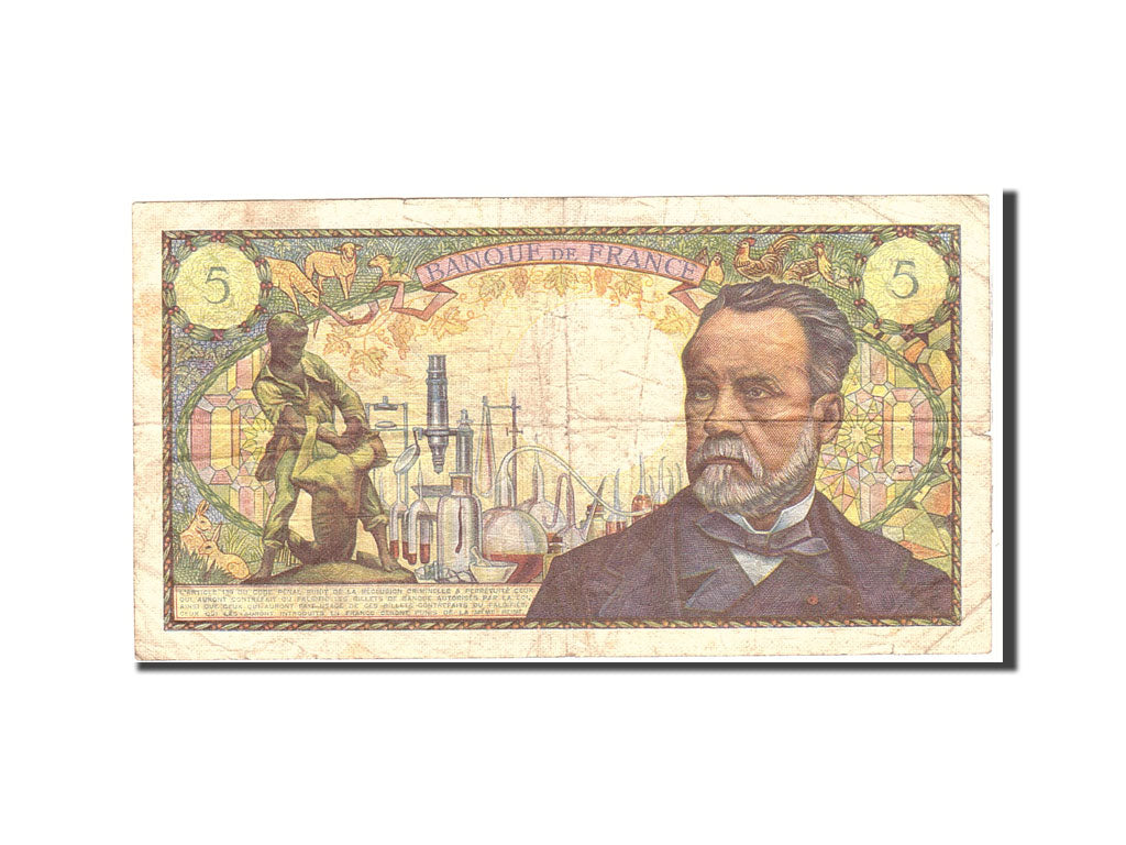 Biljet, Frankrijk, 5 Francs, 1969, 1969-06-05, TB, Fayette:61.10, KM:146b