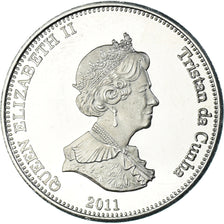 Coin, Tristan Da Cunha, 10 Pence, 2011, 4th portrait; Nightingale Island