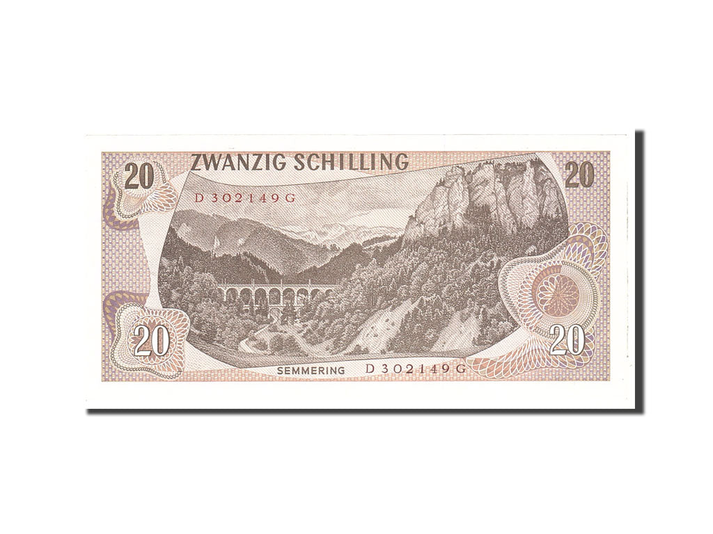 Austria, 20 Schilling, 1967, KM:142a, 1967-07-02, UNC(65-70)