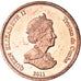 Coin, NIGHTINGALE ISLAND, 1/2 Penny, 2011, Île de Nightingale, MS(63), Cuivre
