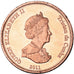 Coin, NIGHTINGALE ISLAND, 1/2 Penny, 2011, Île de Nightingale, MS(63), Cuivre