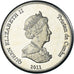 Coin, NIGHTINGALE ISLAND, 5 Pence, 2011, 4th portrait; Nightingale Island