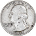 Coin, United States, Washington Quarter, Quarter, 1962, U.S. Mint, Philadelphia