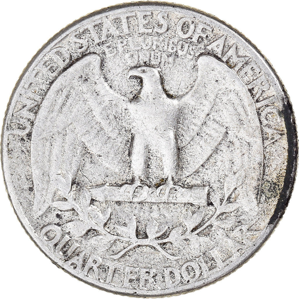Coin, United States, Washington Quarter, Quarter, 1962, U.S. Mint, Philadelphia