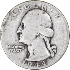 Coin, United States, Washington Quarter, Quarter, 1944, U.S. Mint, Philadelphia