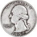 Moneda, Estados Unidos, Washington Quarter, Quarter, 1952, U.S. Mint, Denver