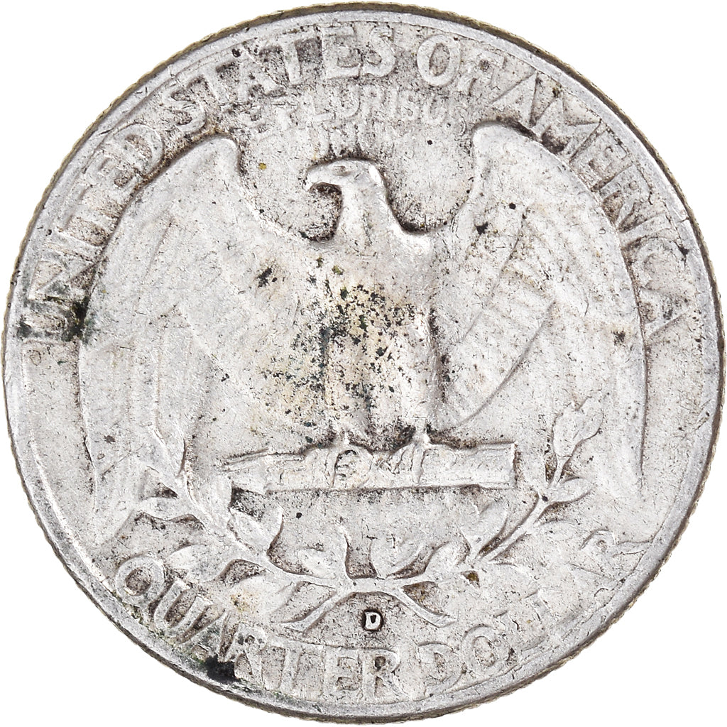Coin, United States, Washington Quarter, Quarter, 1963, U.S. Mint, Denver