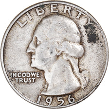 Coin, United States, Washington Quarter, Quarter, 1956, U.S. Mint, Philadelphia