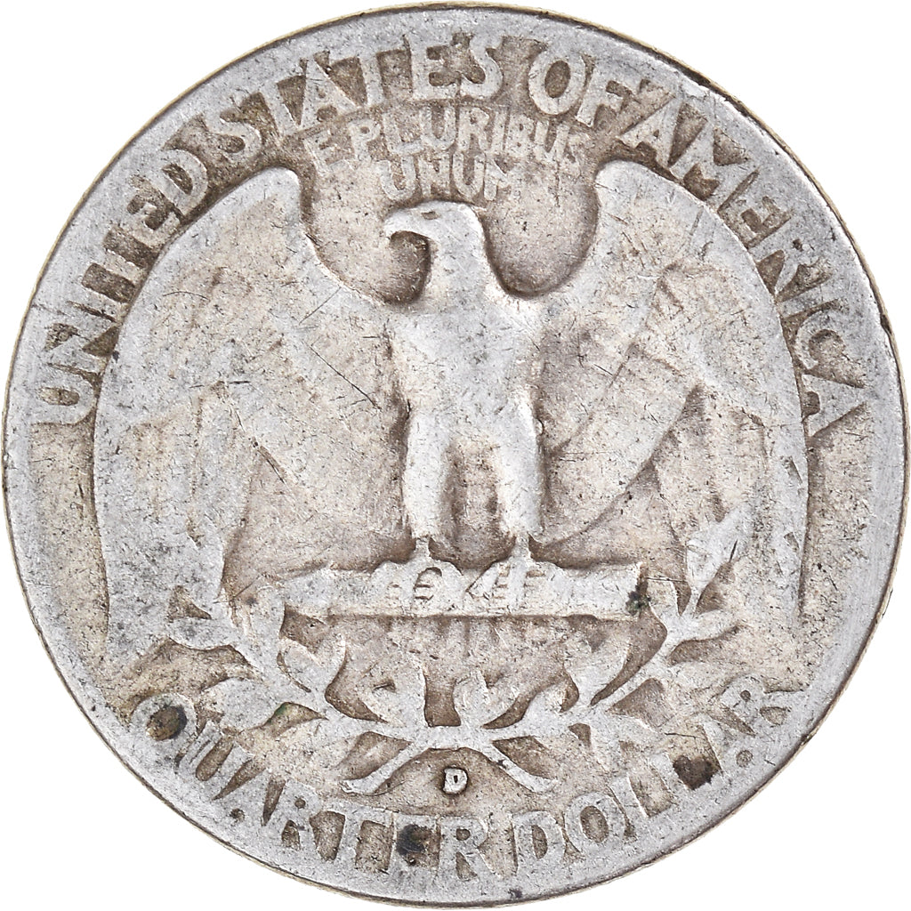 Coin, United States, Washington Quarter, Quarter, 1951, U.S. Mint, Denver