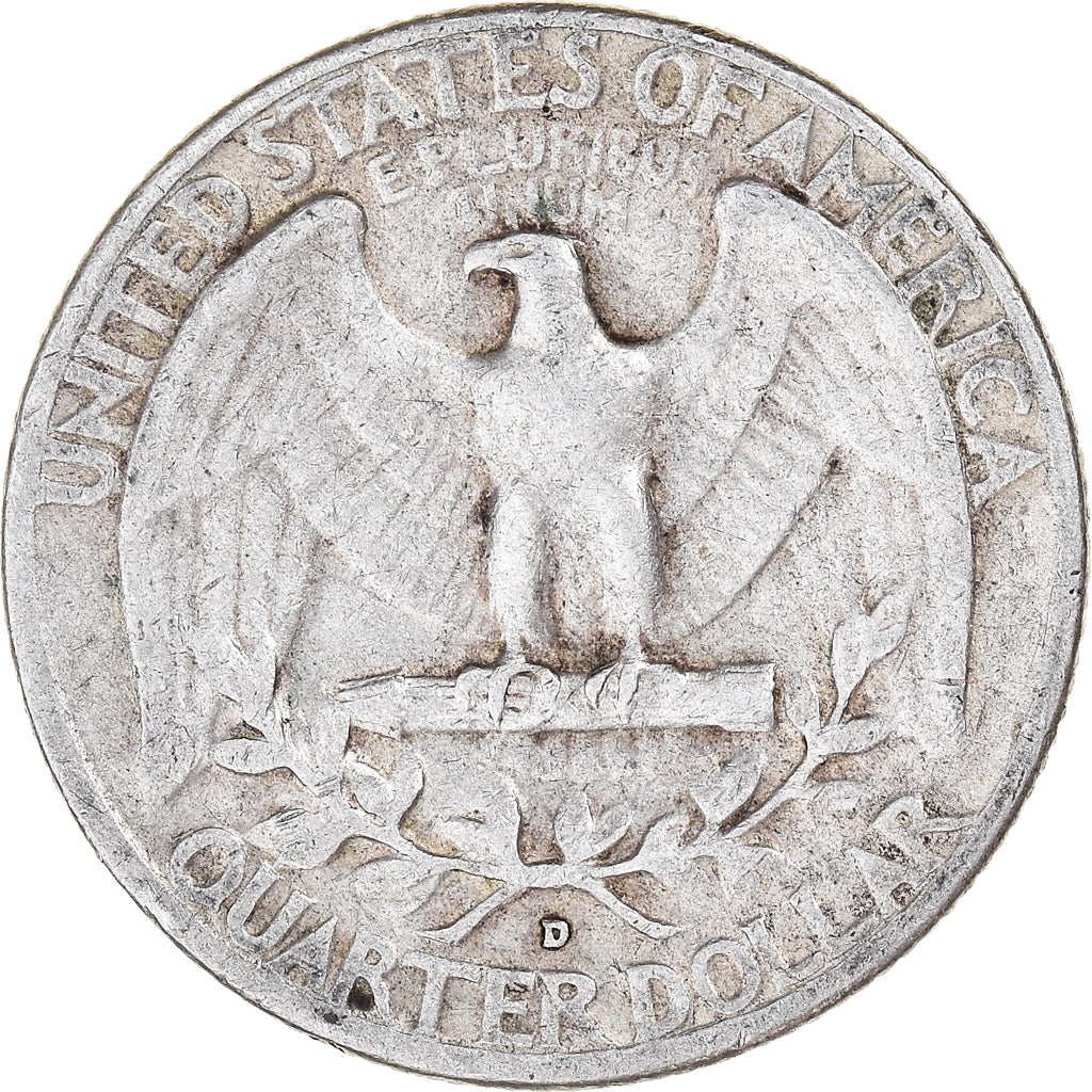 Coin, United States, Washington Quarter, Quarter, 1960, U.S. Mint, Denver