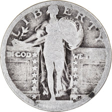 Coin, United States, Quarter, F(12-15), Silver, KM:145