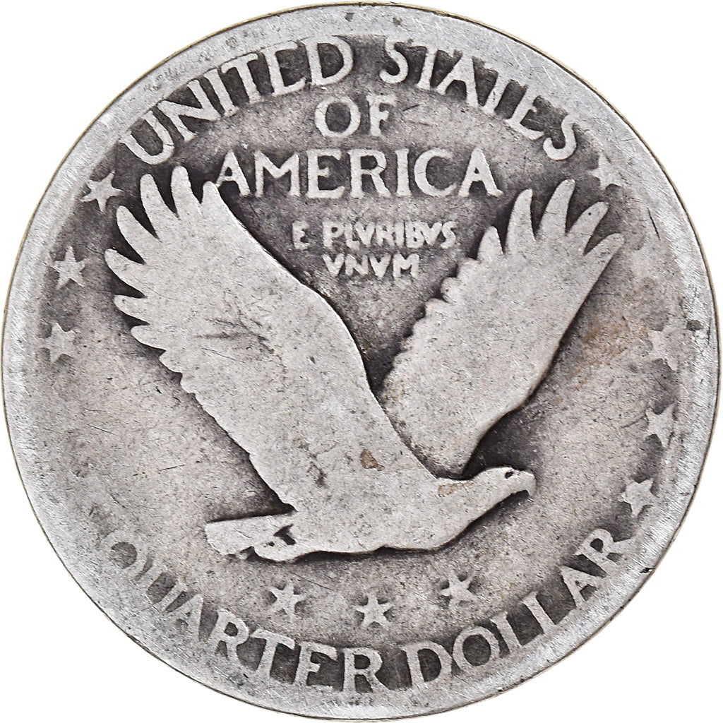 Coin, United States, Quarter, F(12-15), Silver, KM:145