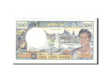 French Pacific Territories, 500 Francs, 1992, KM:1b, Undated, EF(40-45)