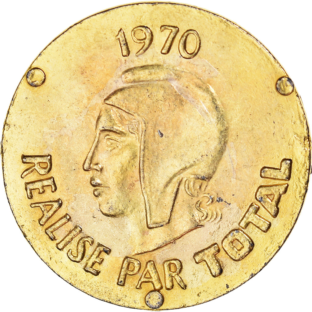 France, Token, Collection Total, Léon Gambetta, Politics, 1970, AU(50-53)